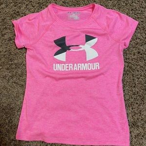 Girls Under Armour HeatGear Tshirt
